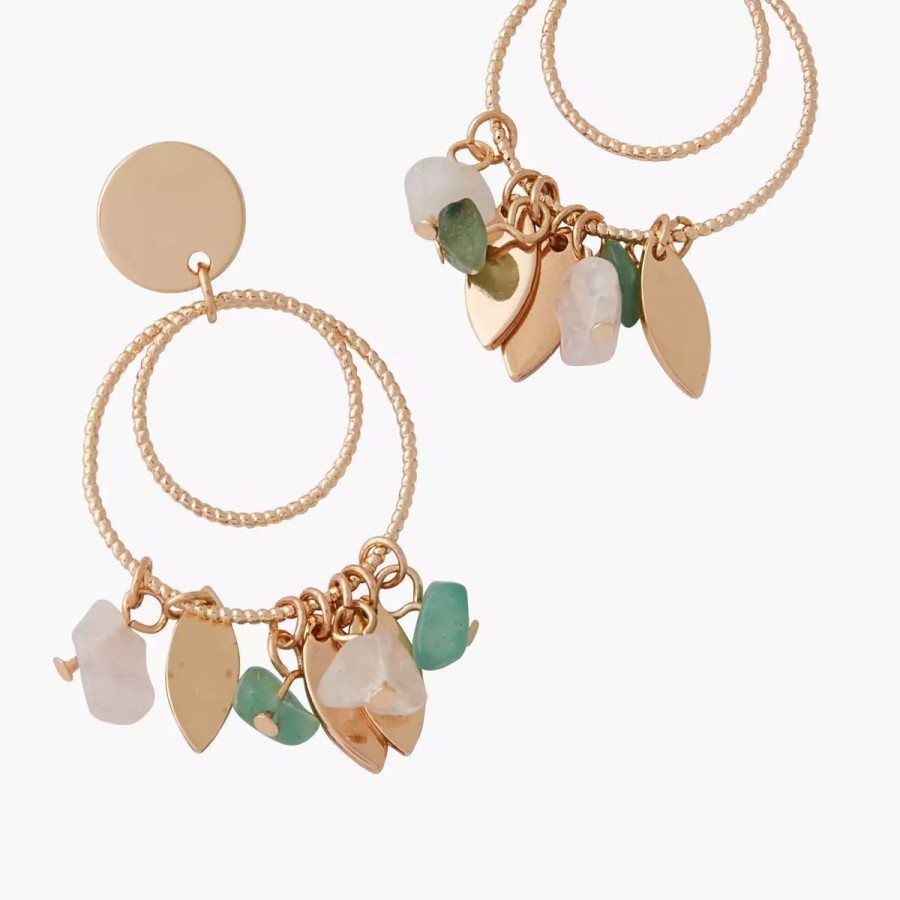 Hot Boucles D'Oreilles A Pierres Fines Holistic Minerals Boucles D'Oreilles