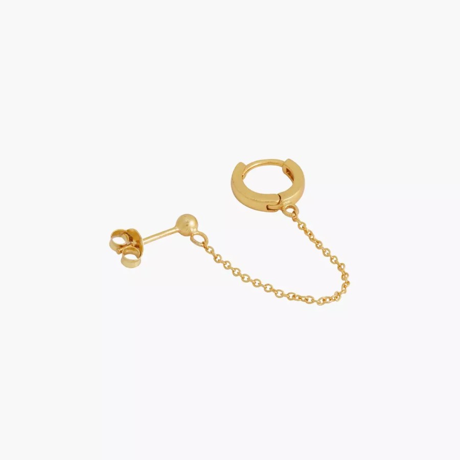 New Boucle D'Oreille Chaine Argent Garanti Boucles D'Oreilles