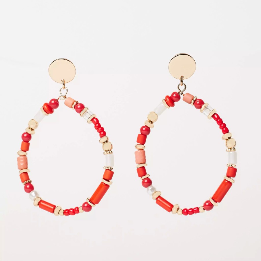 Hot Boucles D'Oreilles Gouttes En Perles De Rocaille Boucles D'Oreilles