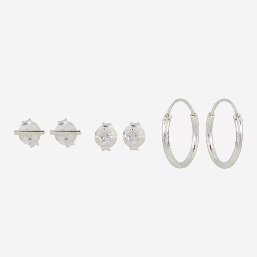 Wholesale Set De Boucles D'Oreilles Fantaisie Argent Garanti Boucles D'Oreilles Argent Garanti