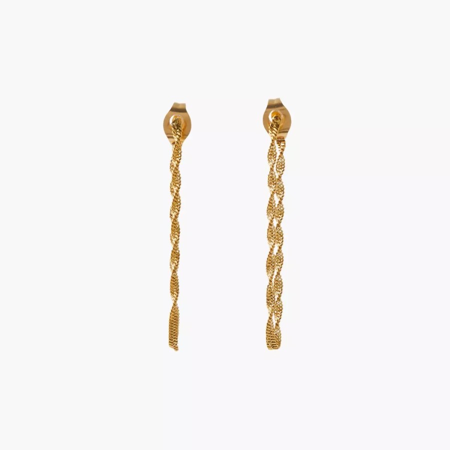 Wholesale Boucles D'Oreilles Chaine Acier Inoxydable Boucles D'Oreilles Acier Inoxydable