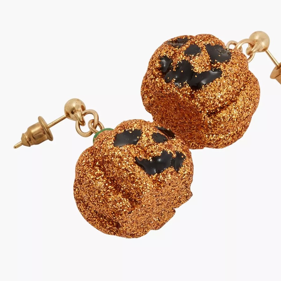 New Boucles D'Oreilles Citrouilles Halloween Boucles D'Oreilles
