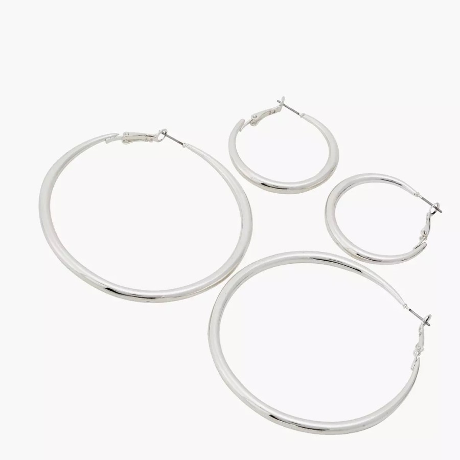 Hot Set De Creoles City Azur Boucles D'Oreilles
