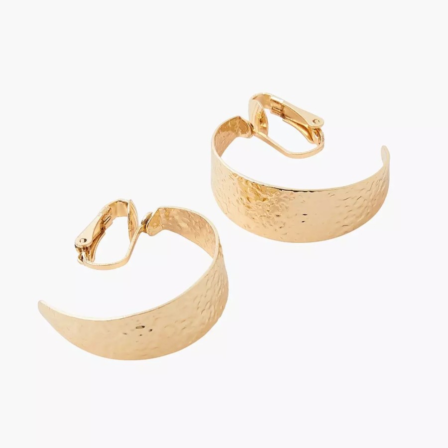 New Demi Creoles A Clips Boucles D'Oreilles
