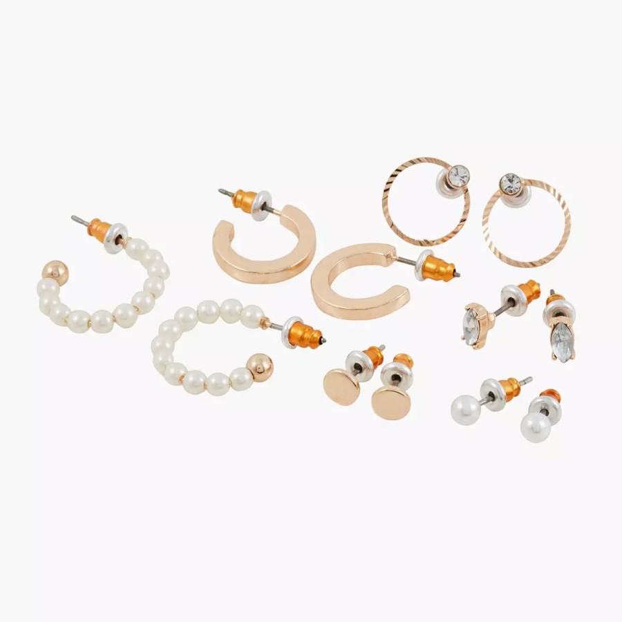 New Set De 6 Paires De Boucles D'Oreilles Winter Shine Boucles D'Oreilles